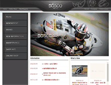 Tablet Screenshot of bosco-moto.com